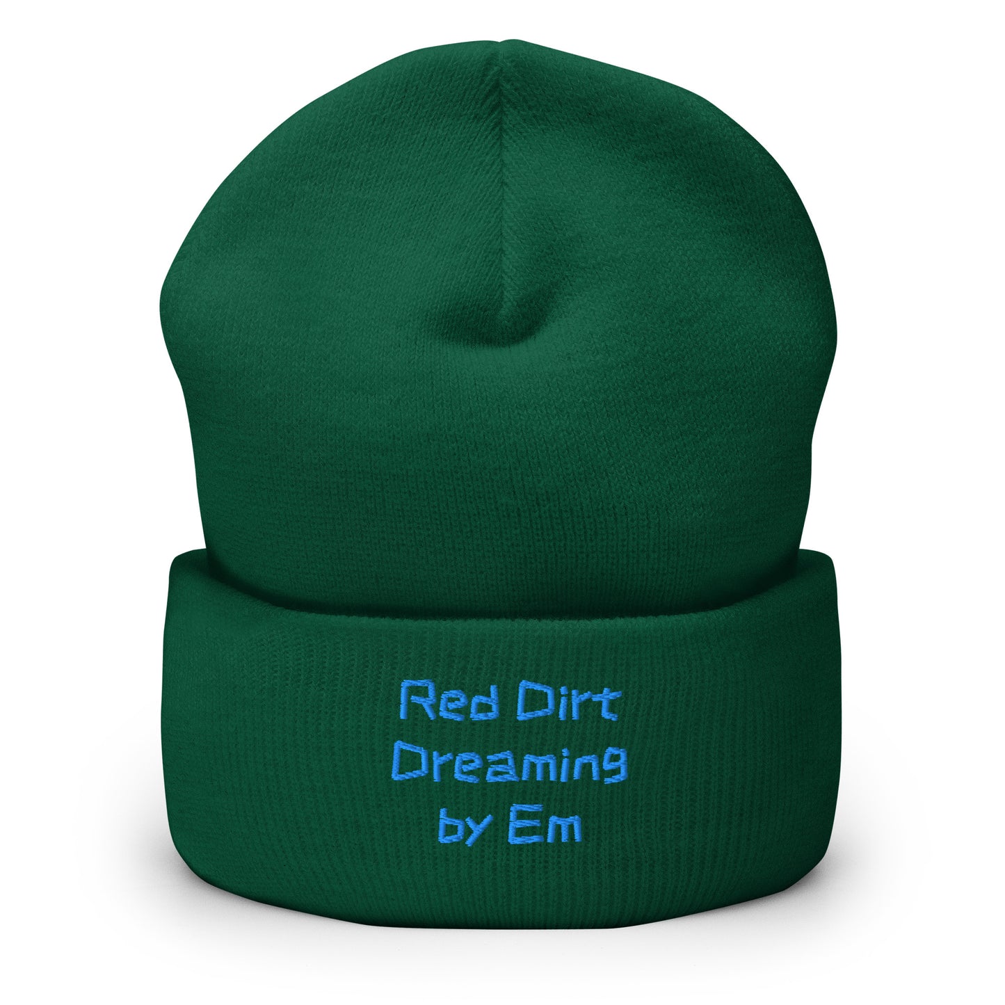 Red Dirt Dreaming by Em Cuffed Beanie - Red Dirt Dreaming by Em