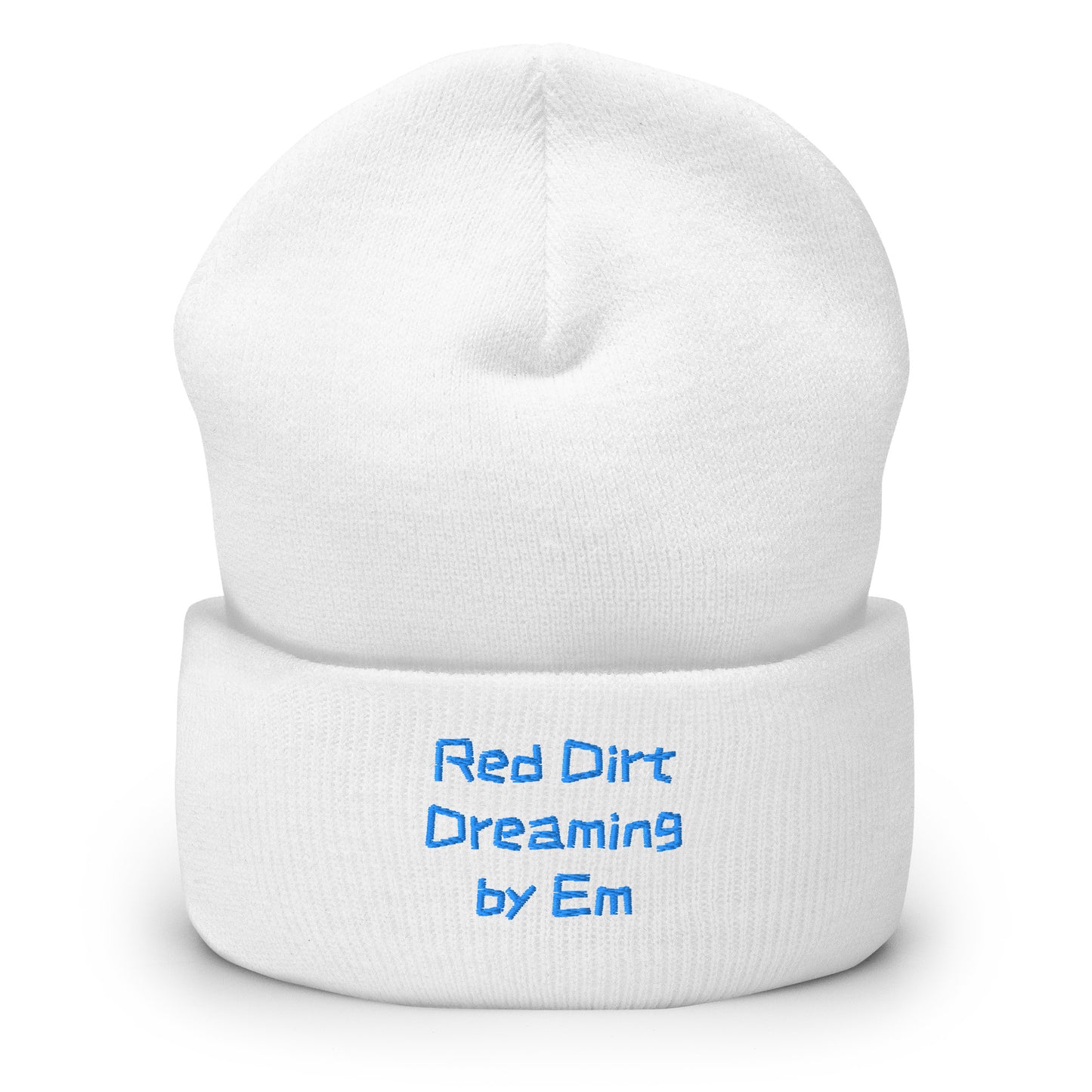 Red Dirt Dreaming by Em Cuffed Beanie - Red Dirt Dreaming by Em