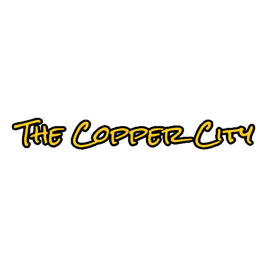 The Copper City Yellow Kiss-Cut Stickers - Red Dirt Dreaming by Em