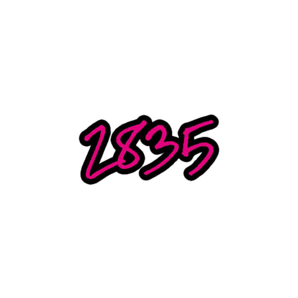 2835 Pink Kiss-Cut Stickers - Red Dirt Dreaming by Em