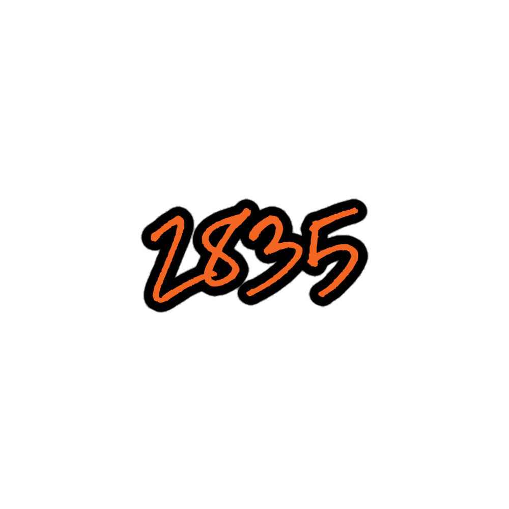 2835 Orange Kiss-Cut Stickers - Red Dirt Dreaming by Em