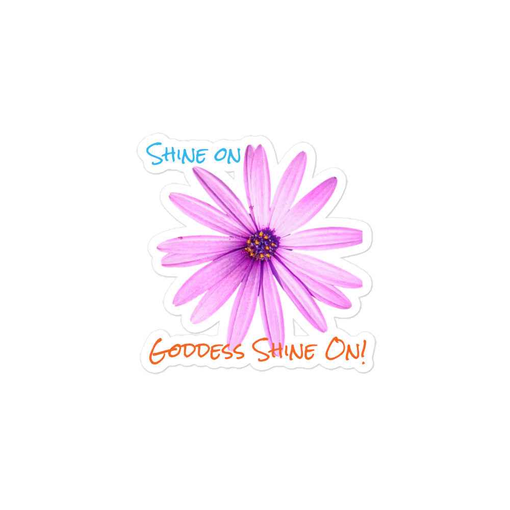 Shine On Goddess Shine On stickers