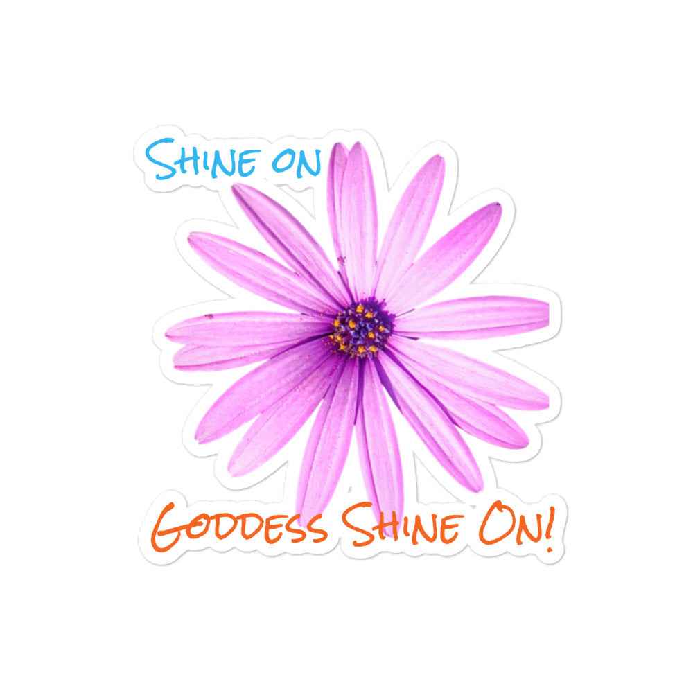 Shine On Goddess Shine On stickers