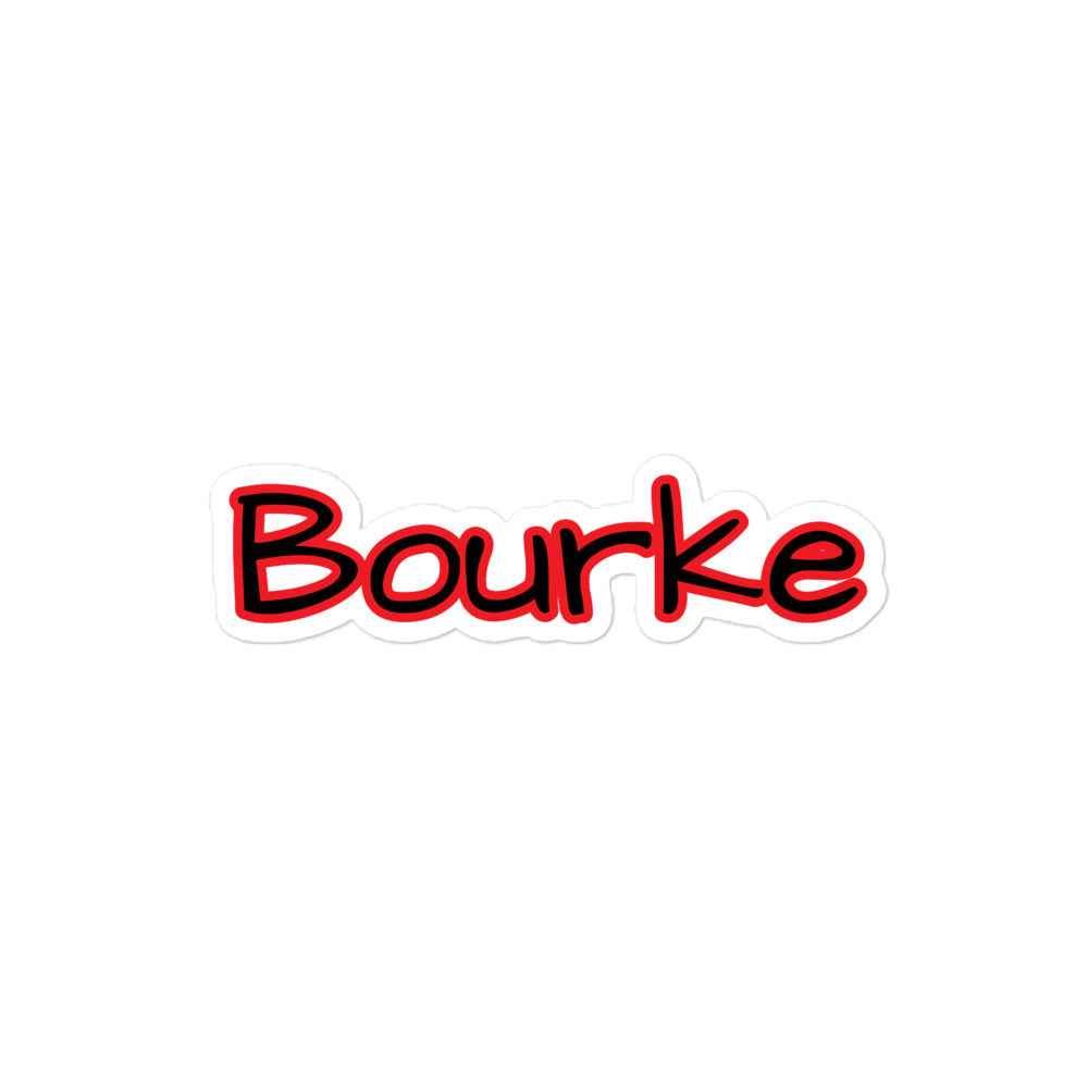 Bourke Stickers