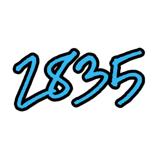 2835 Sky Blue Kiss-Cut Stickers - Red Dirt Dreaming by Em
