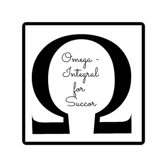 Omega - Integral for Succor Kiss-Cut Stickers - Red Dirt Dreaming by Em