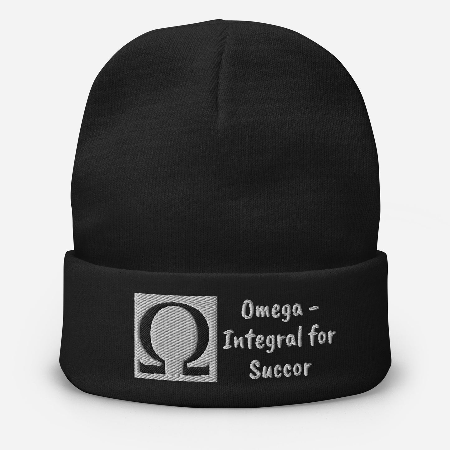 Omega Integral for Succor Embroidered Beanie - Red Dirt Dreaming by Em