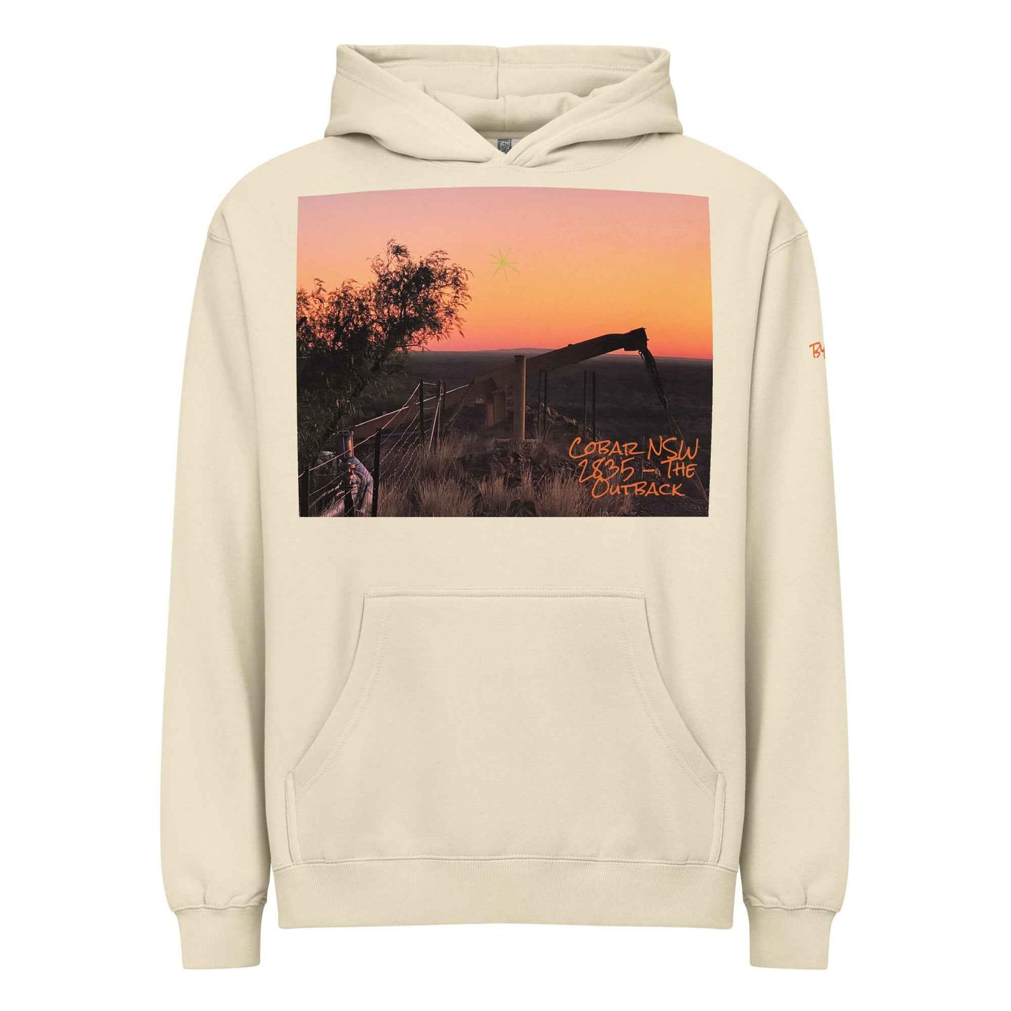 Old Copper Mining Headframe Cobar Hoodie