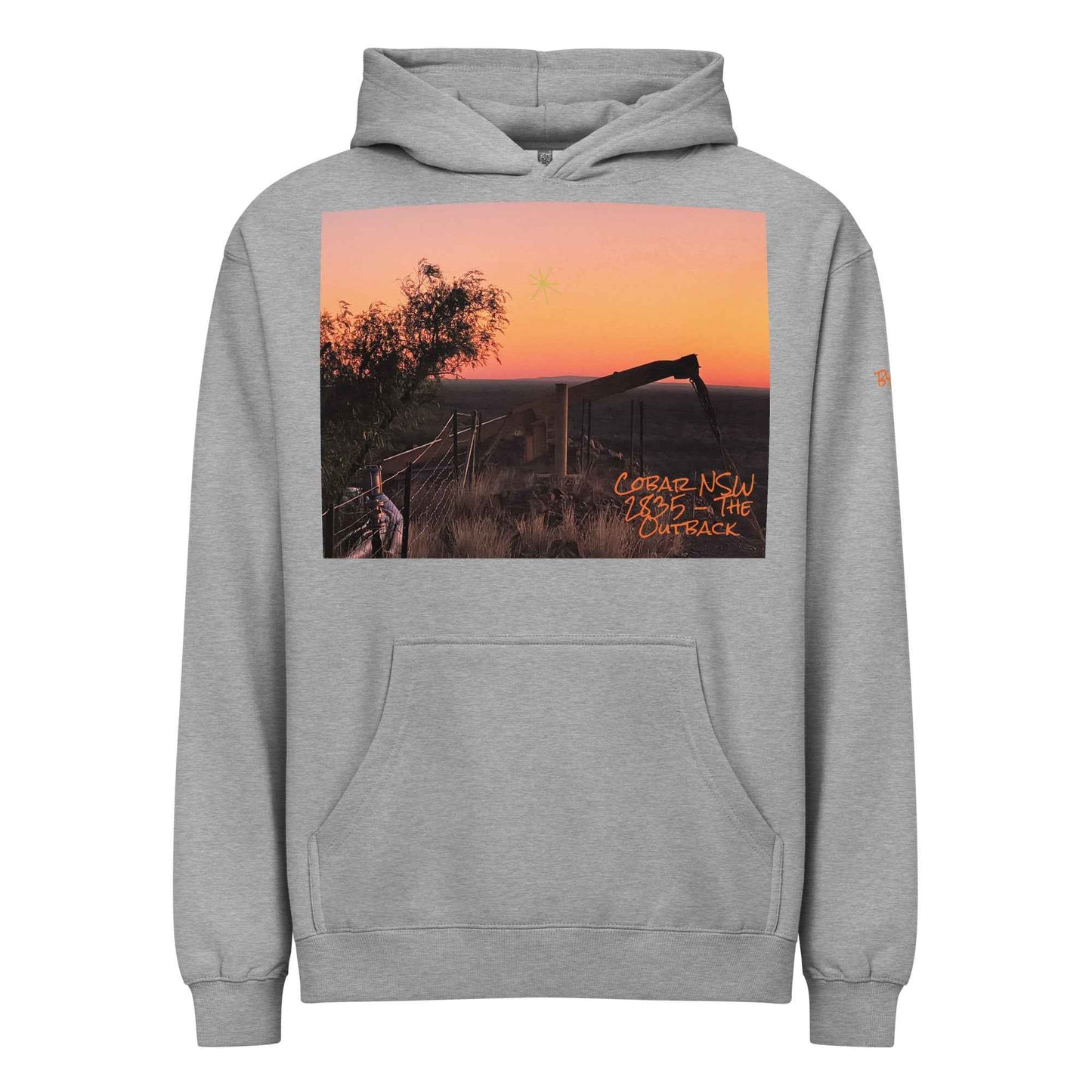 Old Copper Mining Headframe Cobar Hoodie