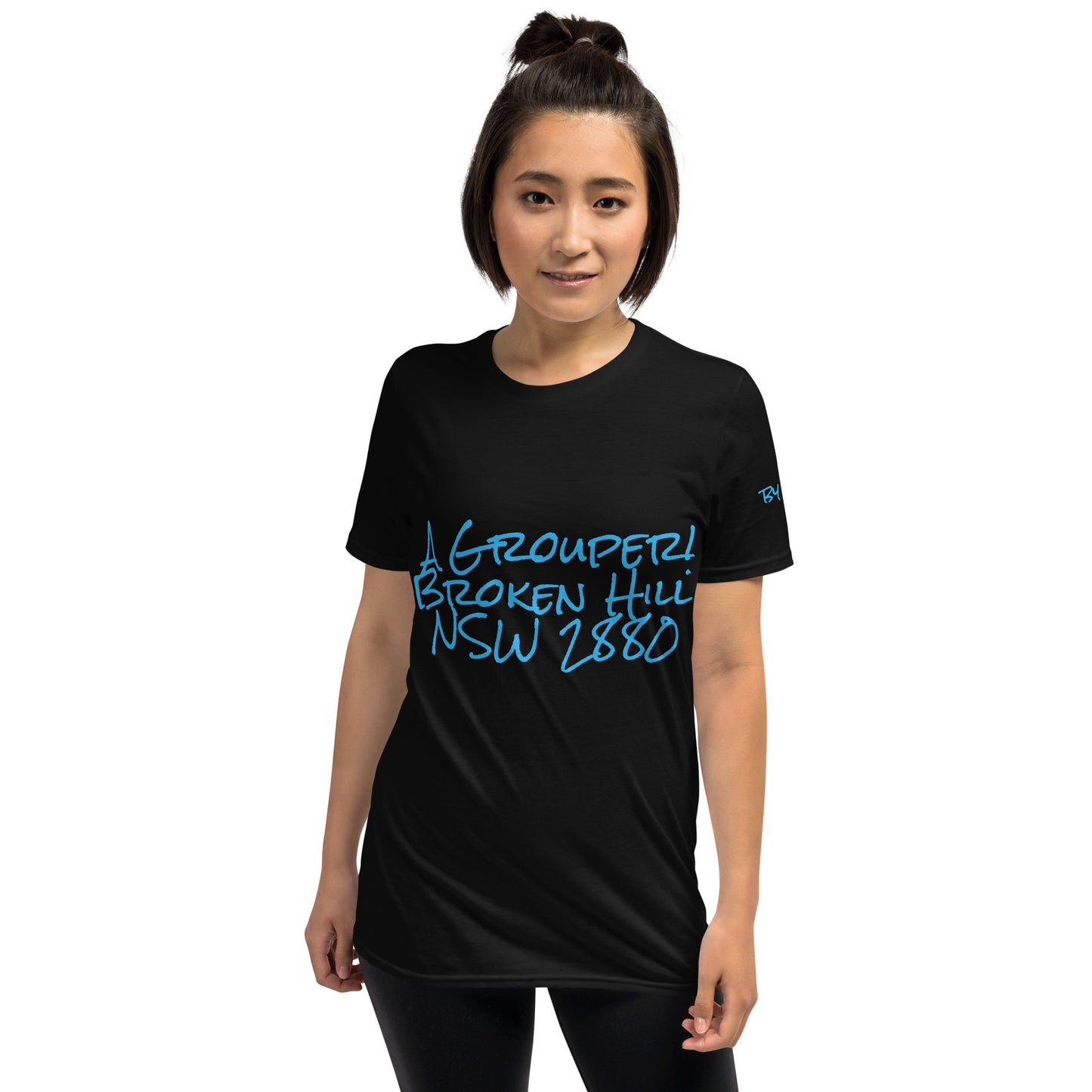 A Grouper Broken Hill NSW Unisex T-Shirt - Red Dirt Dreaming by Em