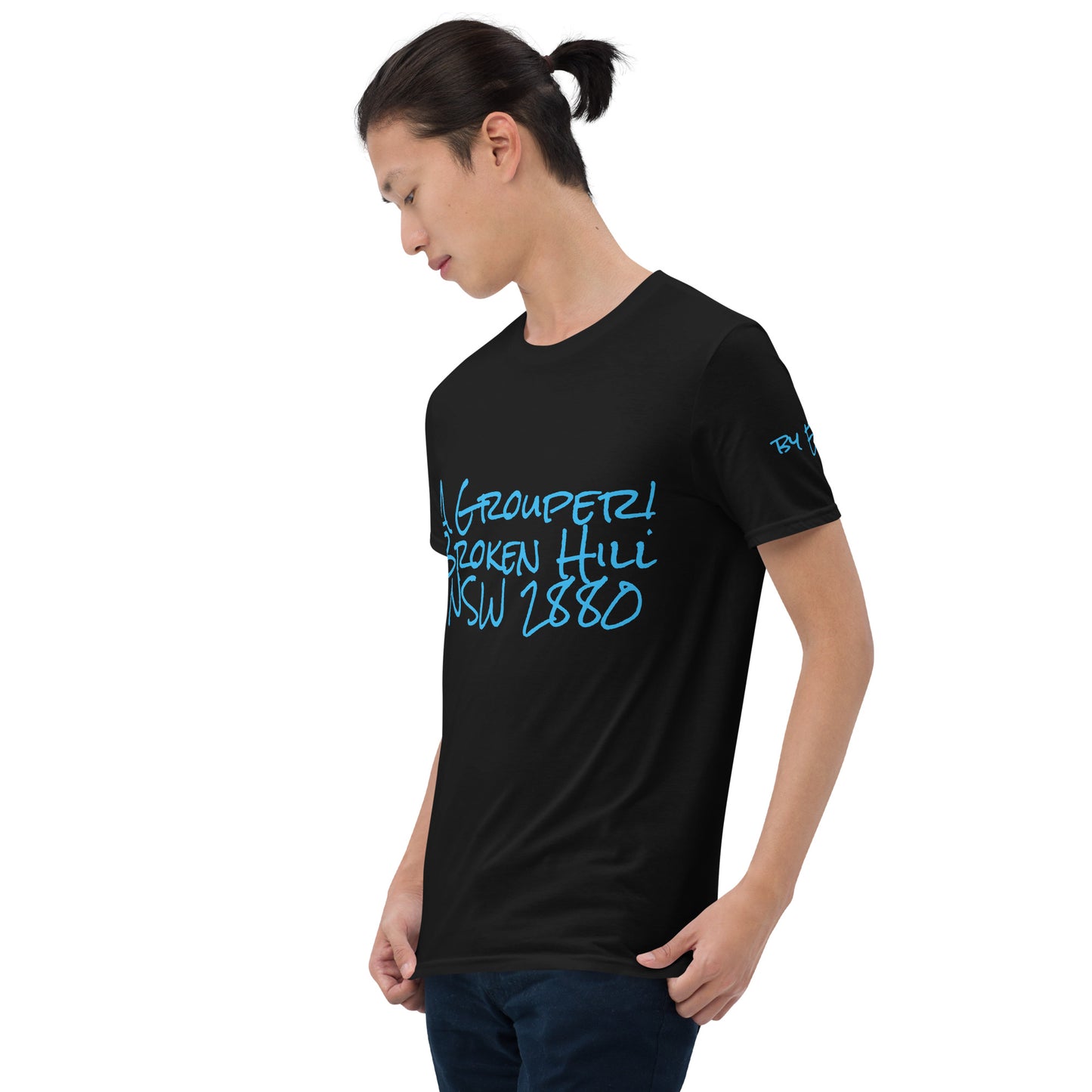 A Grouper Broken Hill NSW Unisex T-Shirt - Red Dirt Dreaming by Em