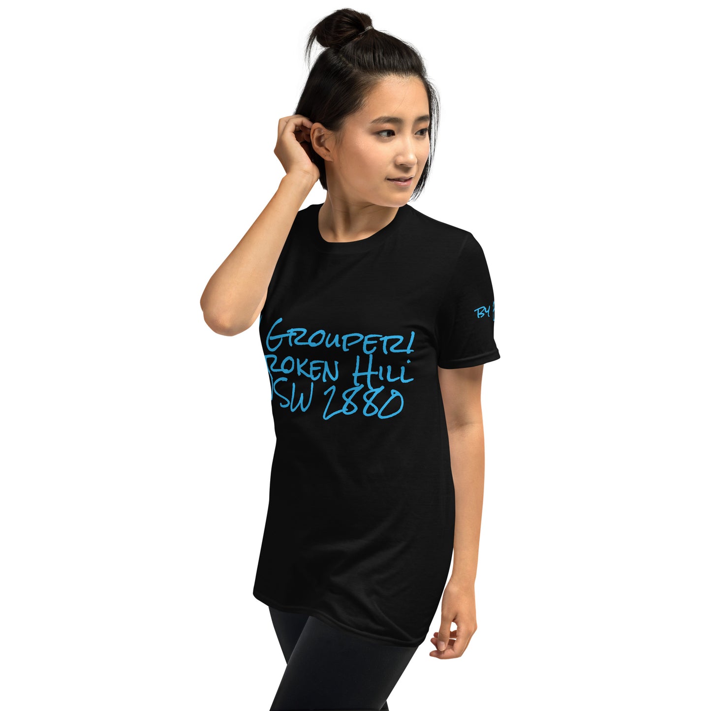A Grouper Broken Hill NSW Unisex T-Shirt - Red Dirt Dreaming by Em