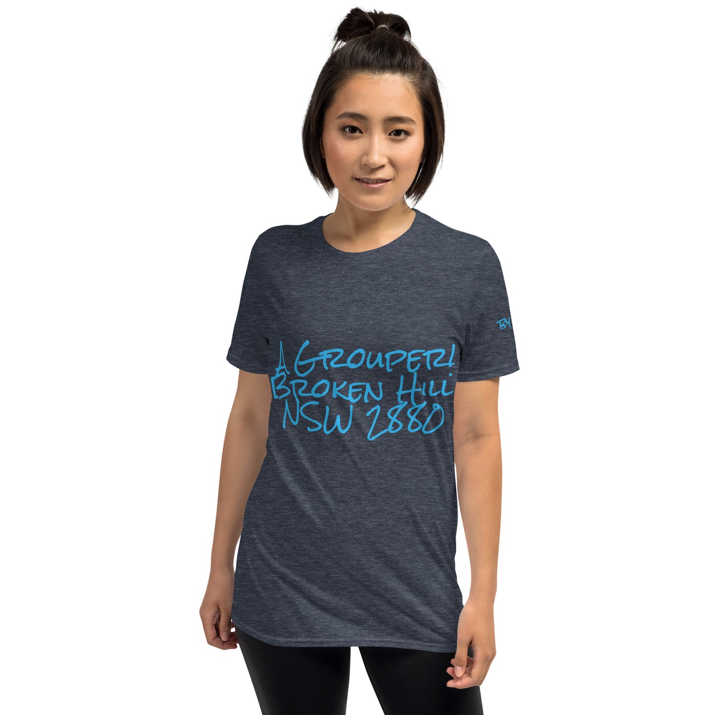 A Grouper Broken Hill NSW Unisex T-Shirt - Red Dirt Dreaming by Em