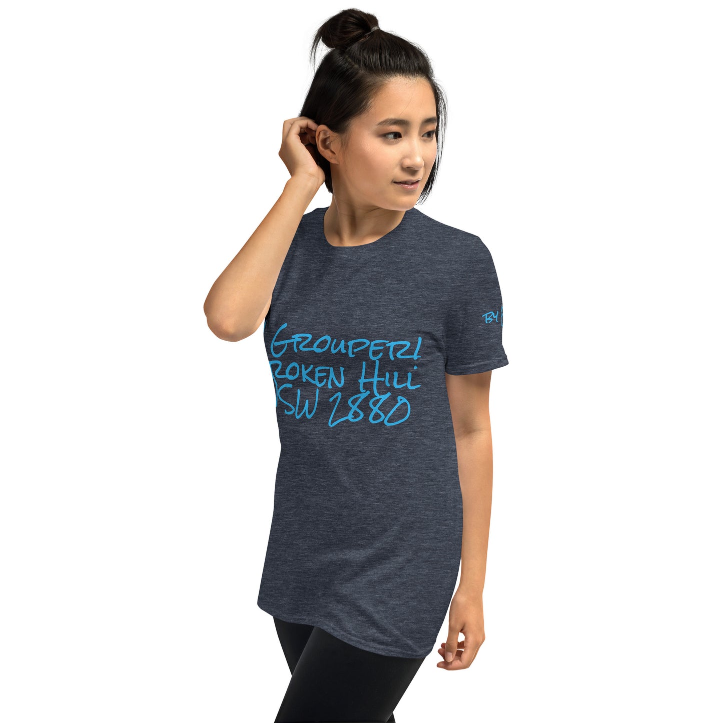 A Grouper Broken Hill NSW Unisex T-Shirt - Red Dirt Dreaming by Em