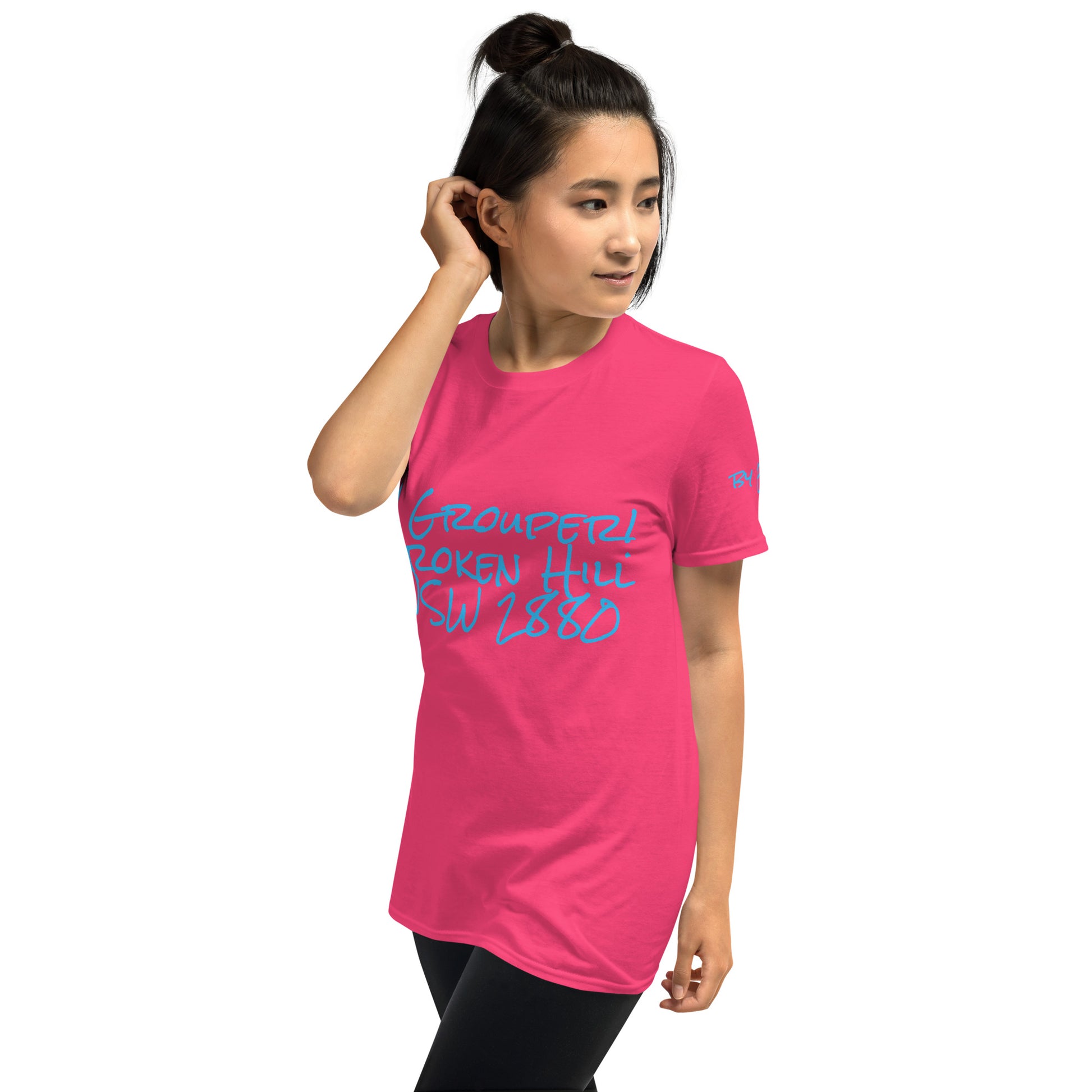 A Grouper Broken Hill NSW Unisex T-Shirt - Red Dirt Dreaming by Em