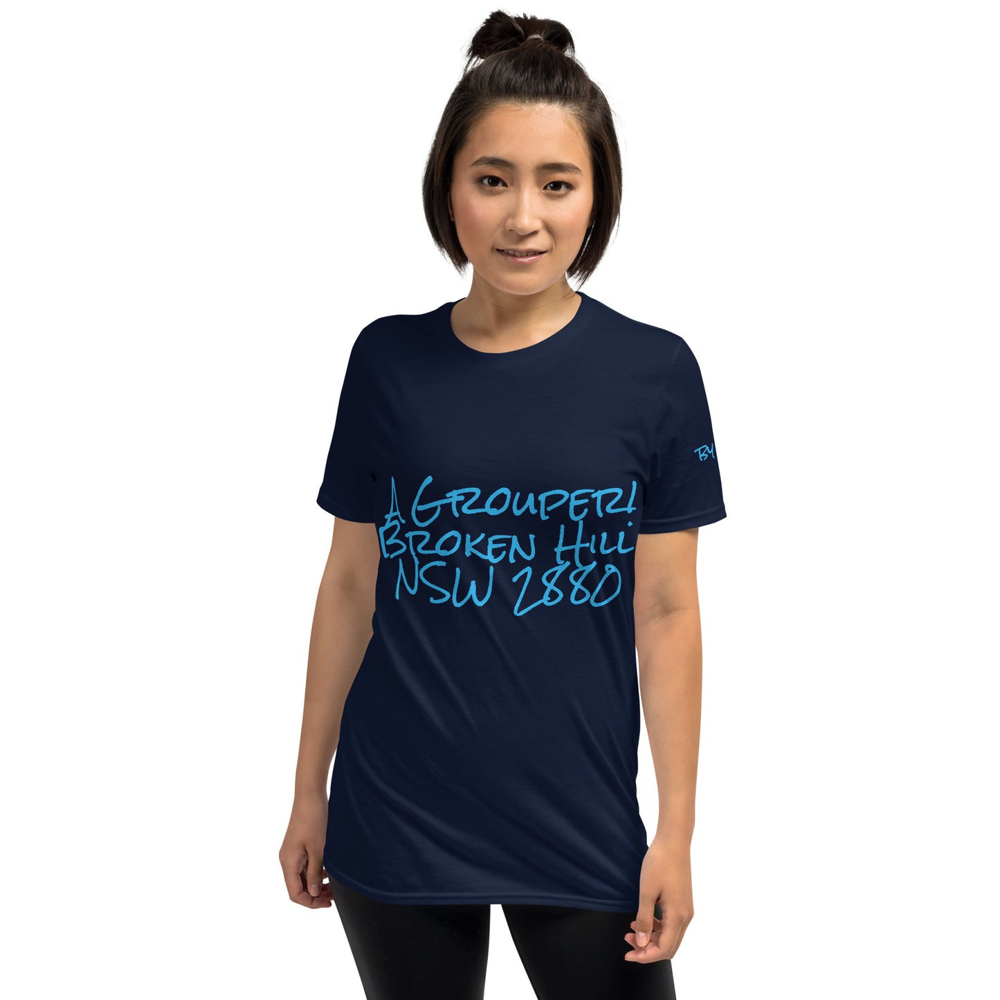 A Grouper Broken Hill NSW Unisex T-Shirt - Red Dirt Dreaming by Em