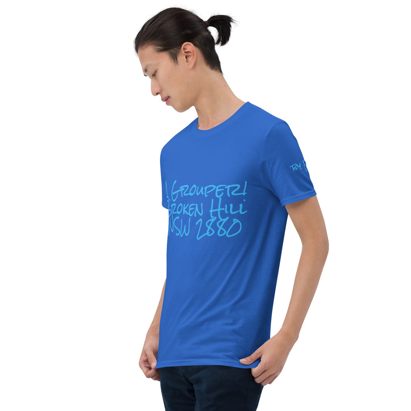 A Grouper Broken Hill NSW Unisex T-Shirt - Red Dirt Dreaming by Em