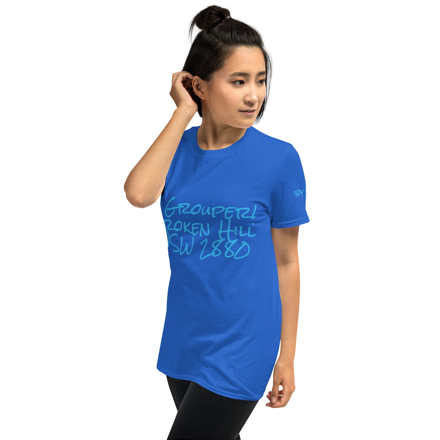 A Grouper Broken Hill NSW Unisex T-Shirt - Red Dirt Dreaming by Em