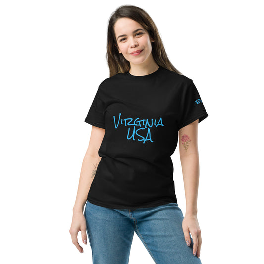 Virginia USA Unisex classic tee - Red Dirt Dreaming by Em