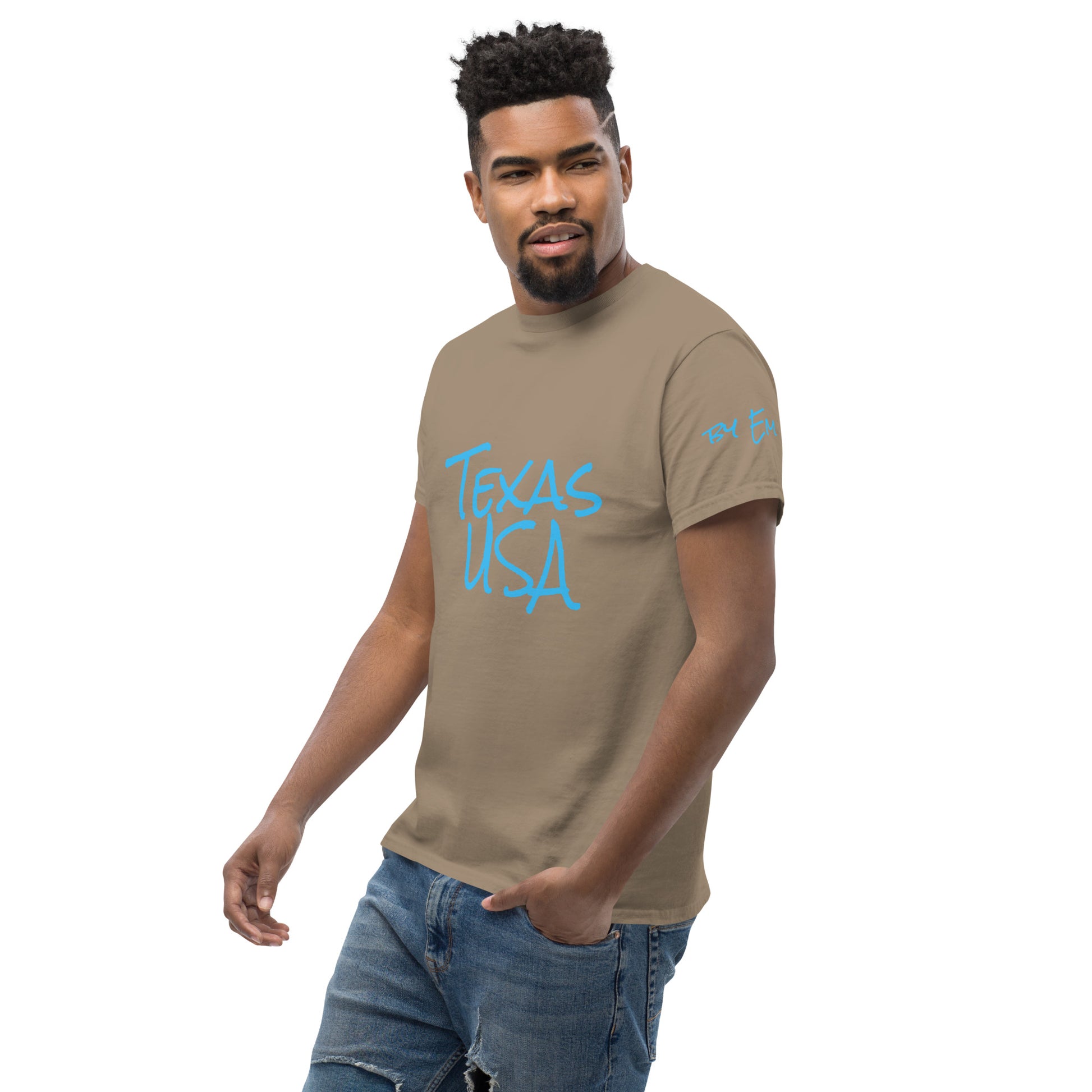 Texas USA Unisex classic tee - Red Dirt Dreaming by Em