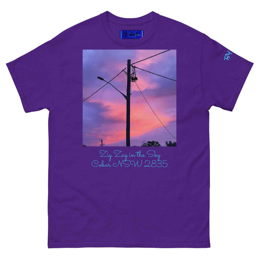 Zig Zig in the Sky Unisex classic tee - Red Dirt Dreaming by Em