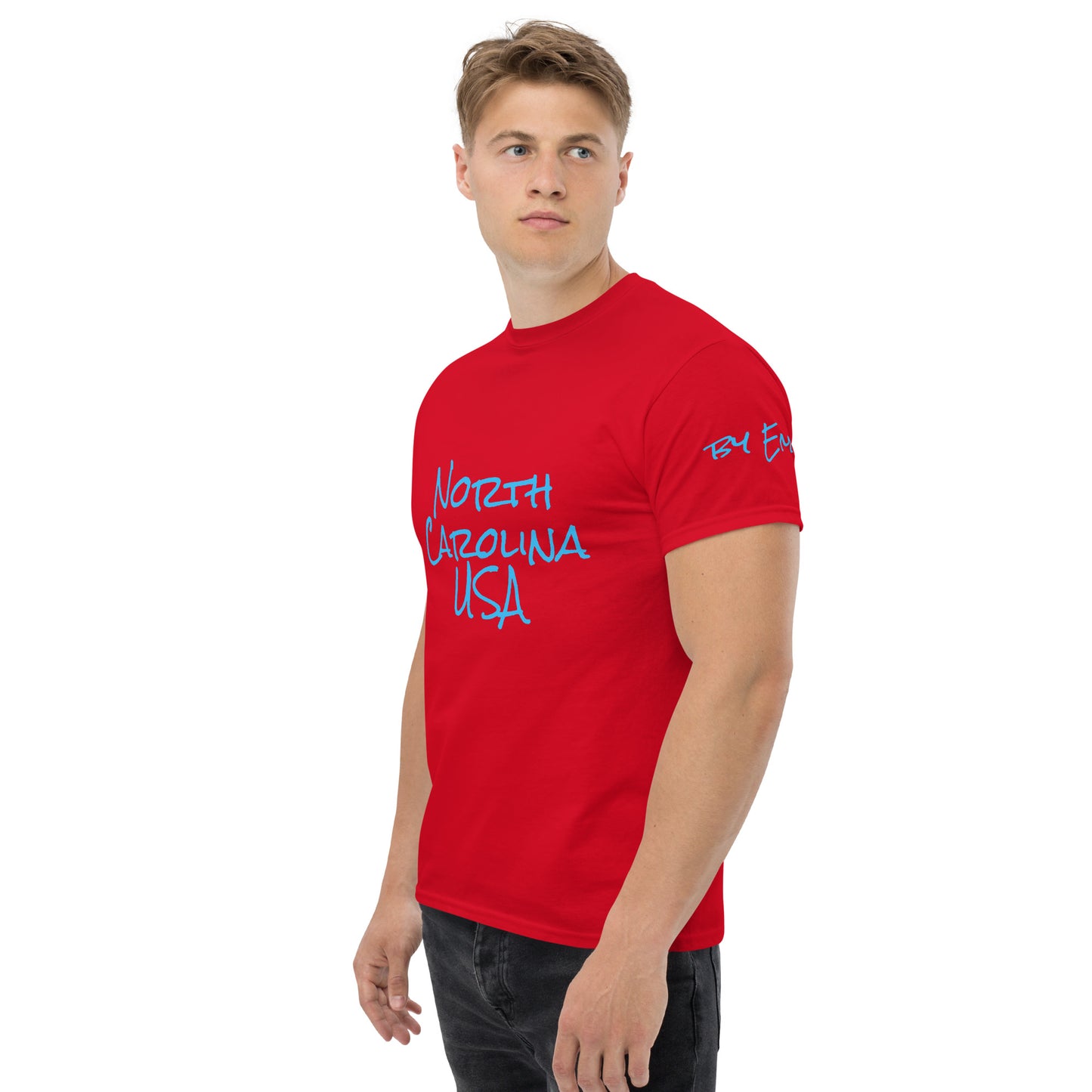 North Carolina USA Unisex classic tee - Red Dirt Dreaming by Em