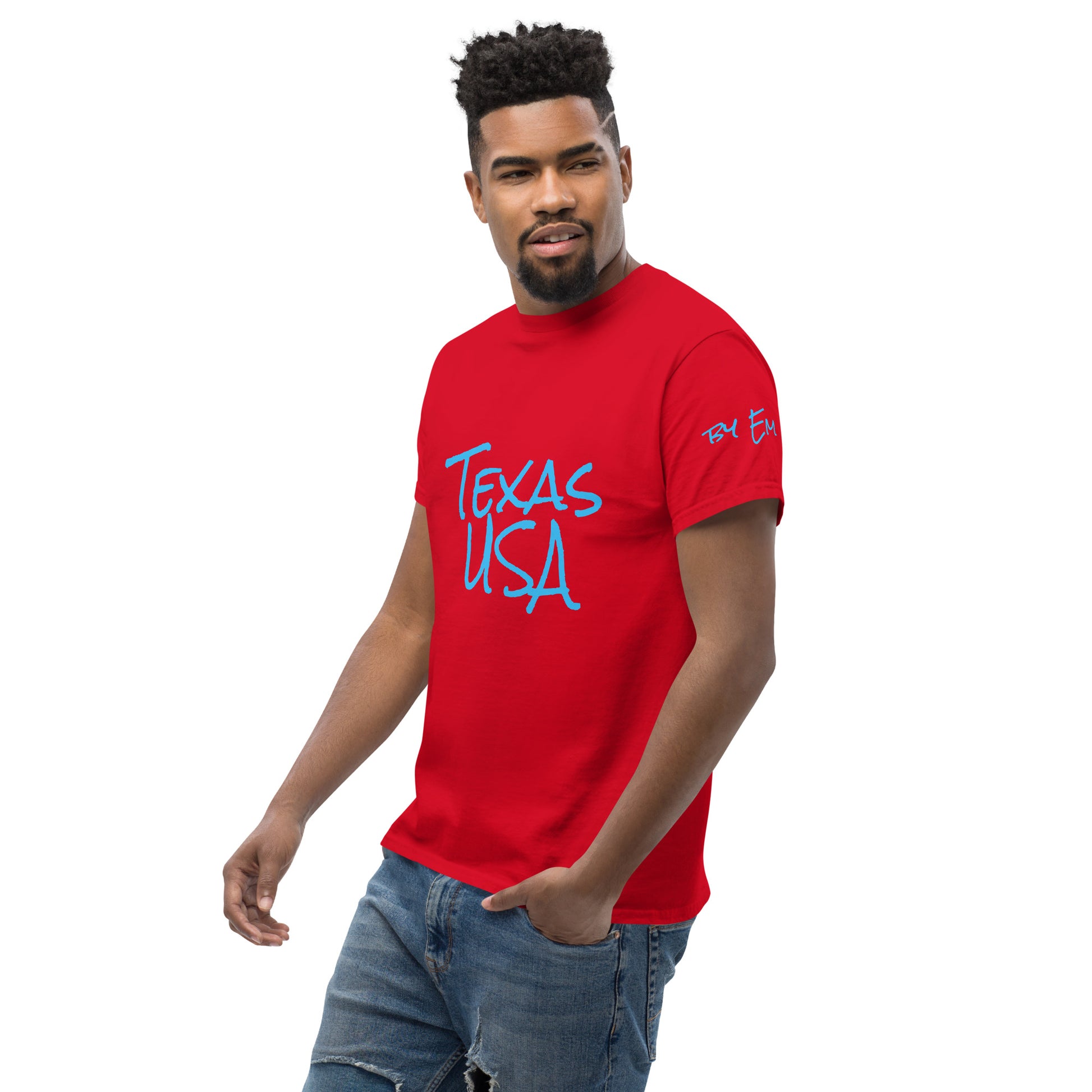 Texas USA Unisex classic tee - Red Dirt Dreaming by Em