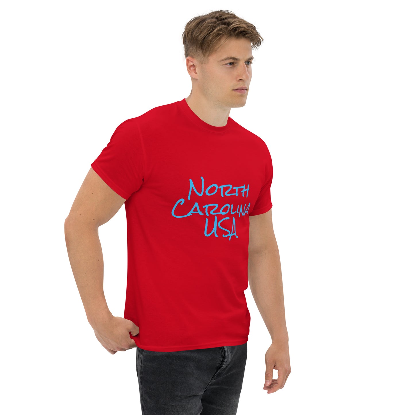 North Carolina USA Unisex classic tee - Red Dirt Dreaming by Em