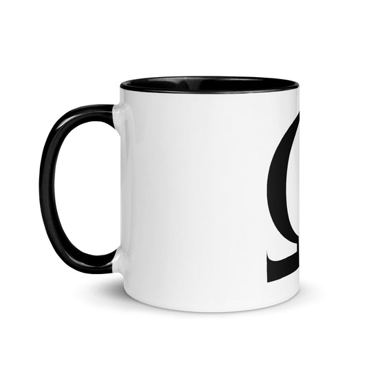 Omega Mug with Color Inside - Red Dirt Dreaming by Em