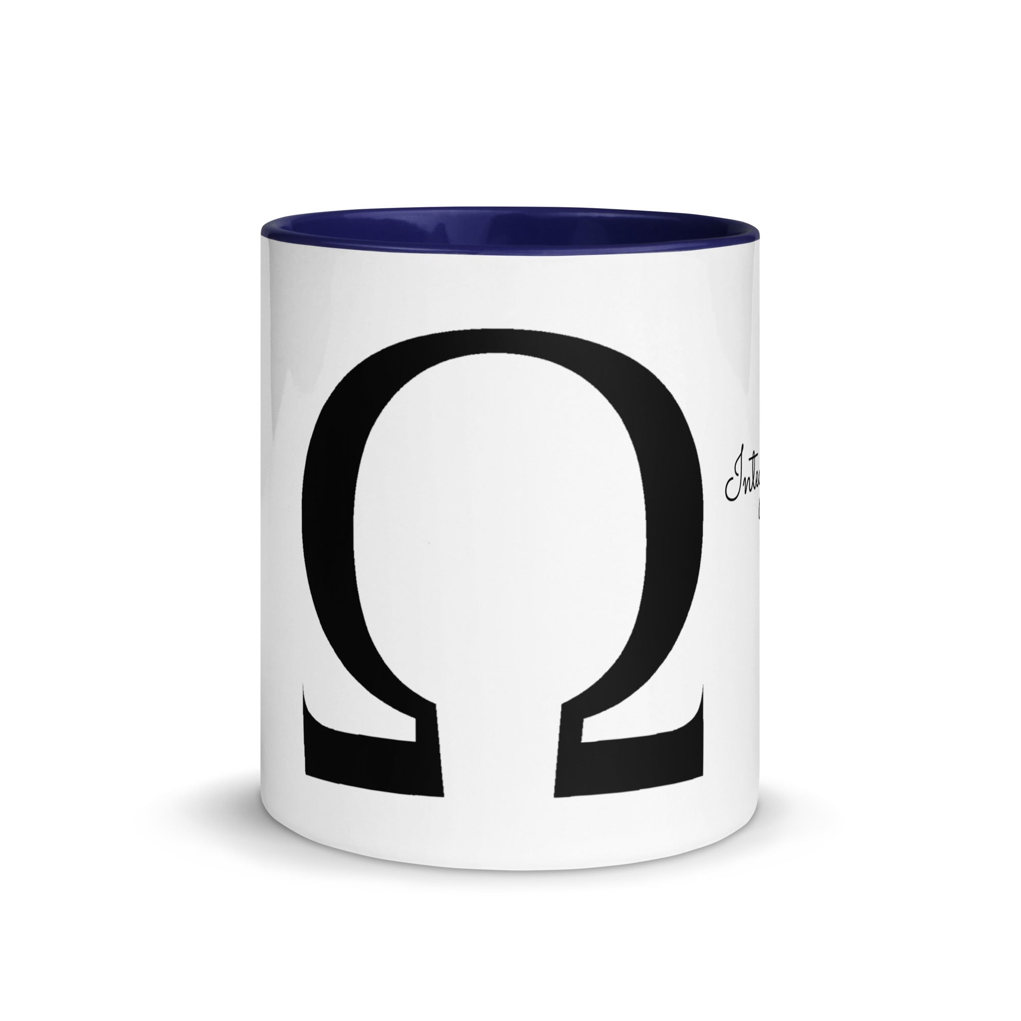 Omega Mug with Color Inside - Red Dirt Dreaming by Em