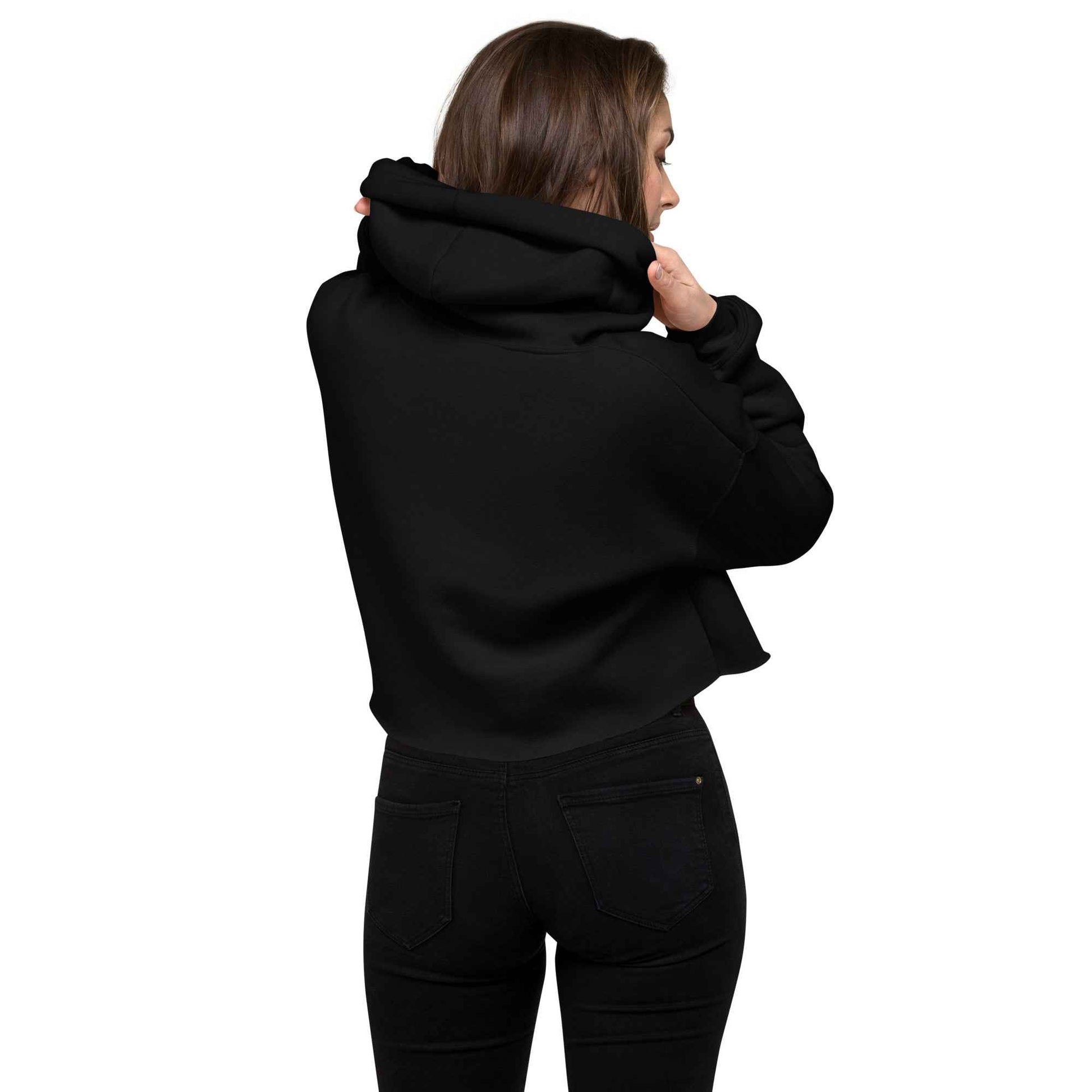 Goddess Shine Crop Hoodie