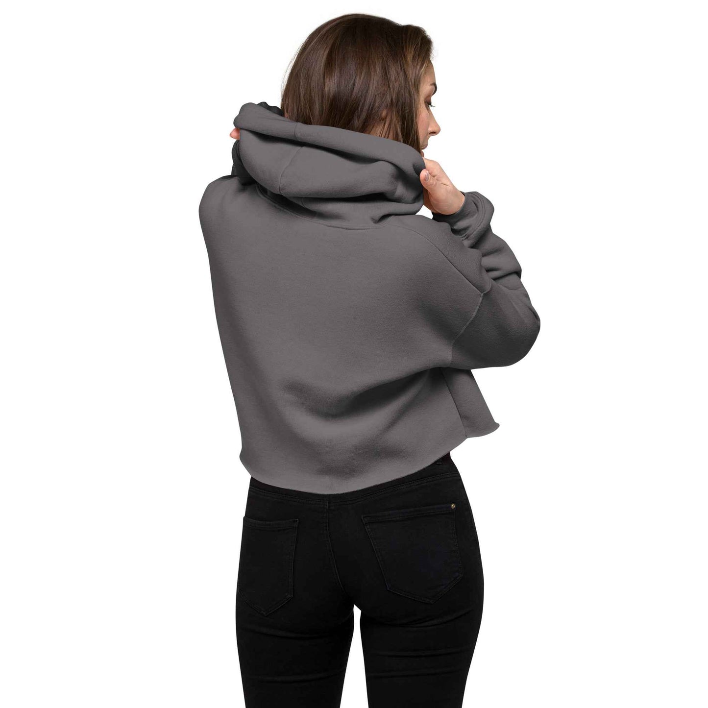 Remember to Love Yourself First Crop Hoodie